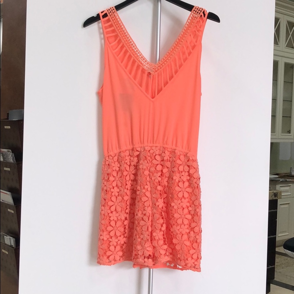 Orange romper